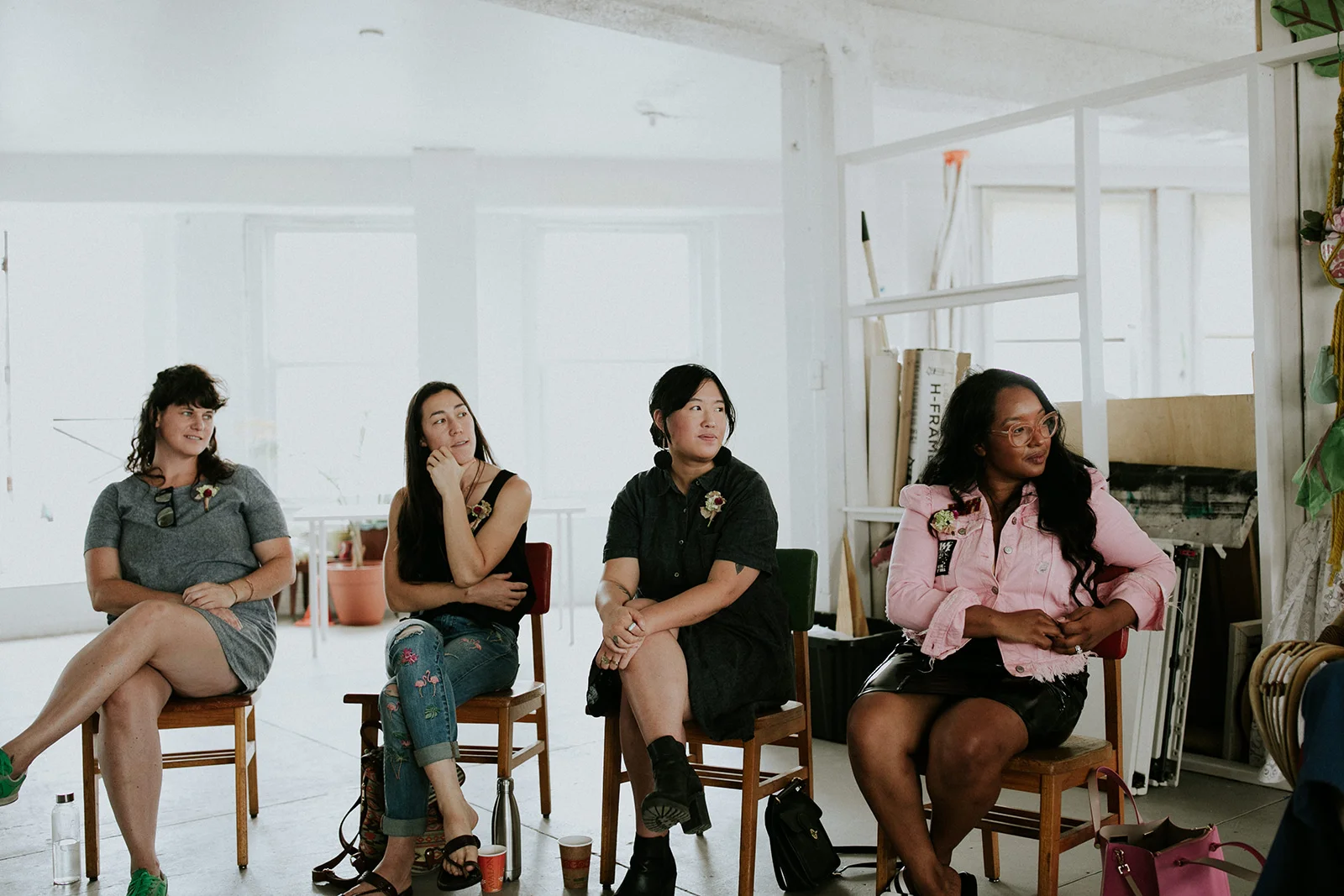 Lisa Waud, Meiko Krishok, Eileen Lee, Meagan Ward