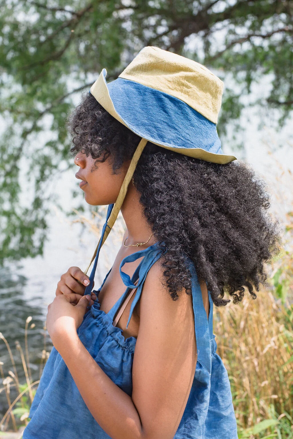 River Patchwork Bucket Hat | Rosemarine 