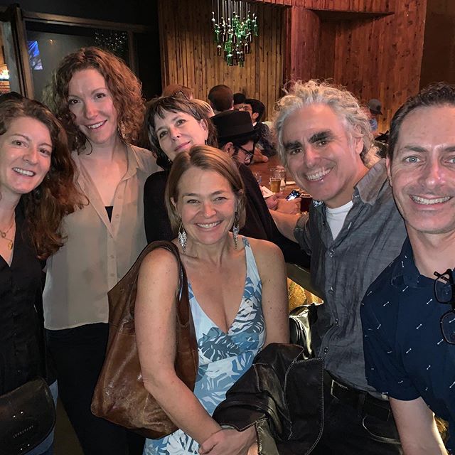 Thank you all for super fun premiere night! Thrasher Road Left to right: Sound mixer Colette Dahanne, lead Allison Brown, Editor Karen Smalley, friend/Best Laugher Steve Luftman, Director Samantha Davidson Green &amp; Producer Jonathan Wysocki. @nore