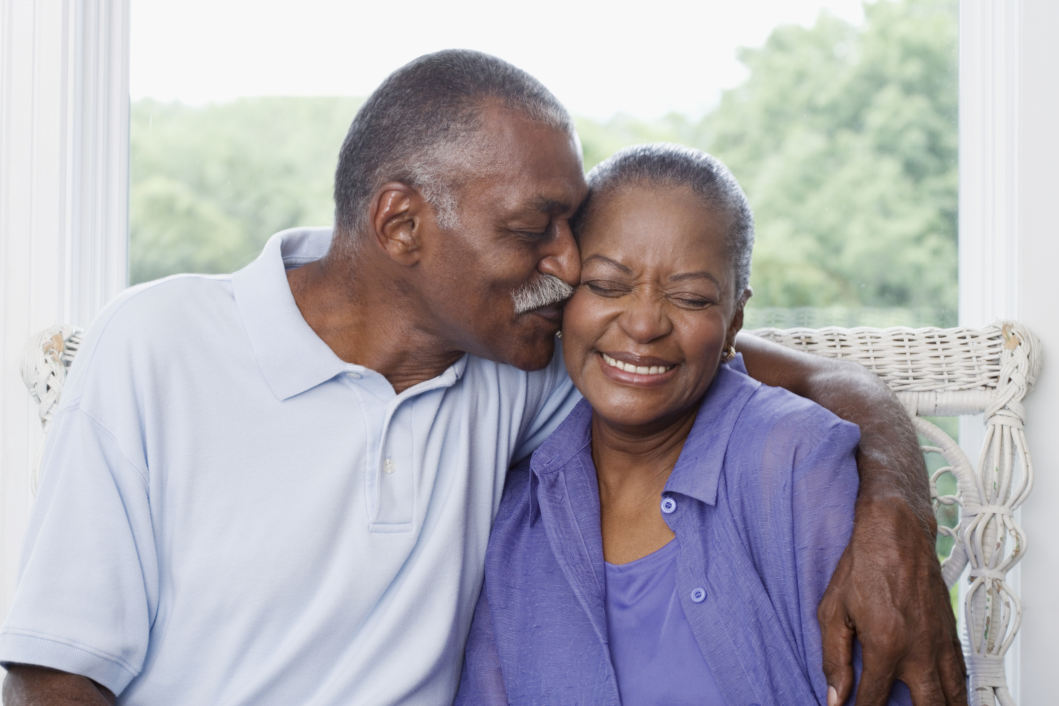 Happy African American Senior Couple