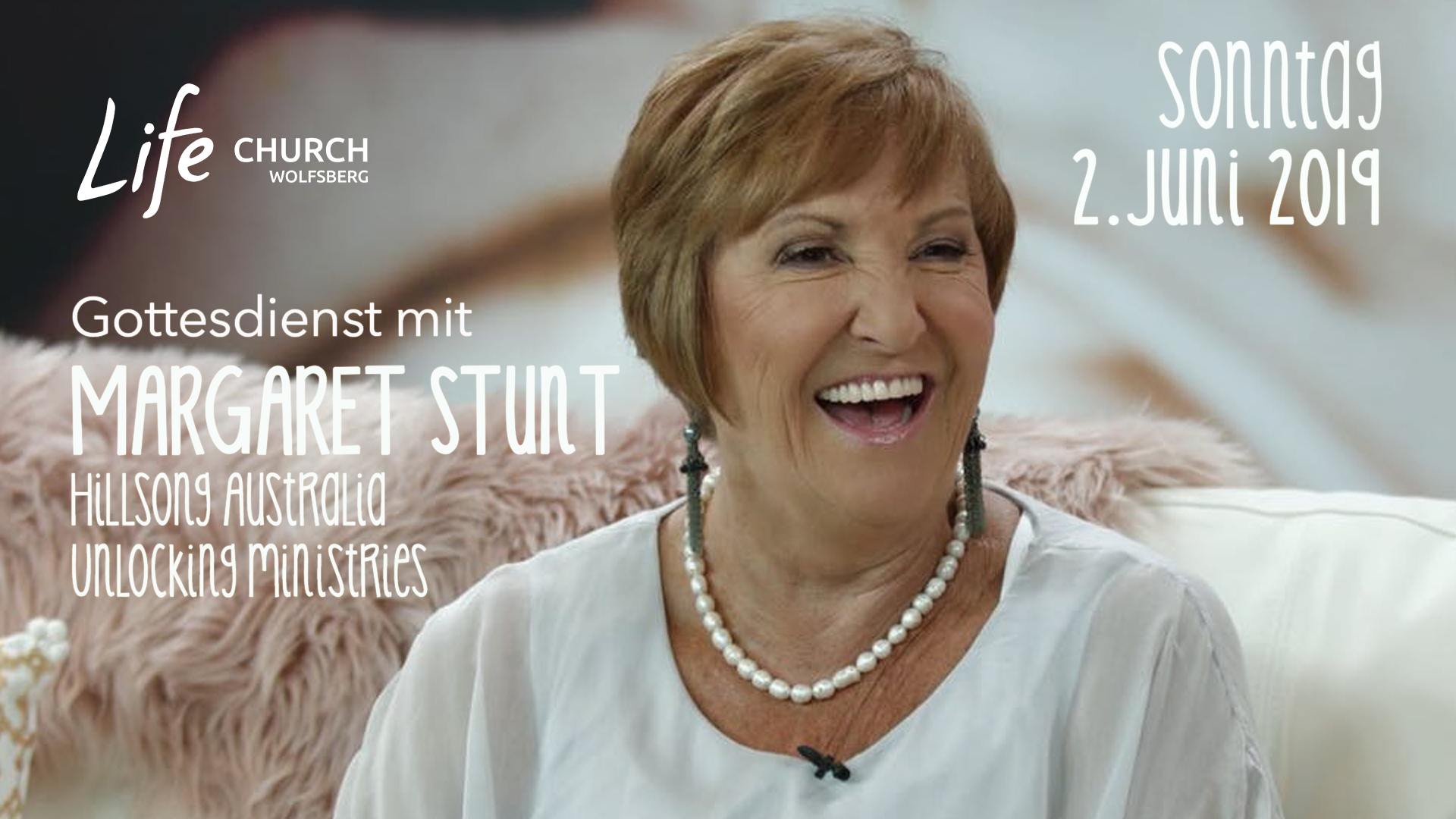 Gottesdienst mit Margaret Stunt