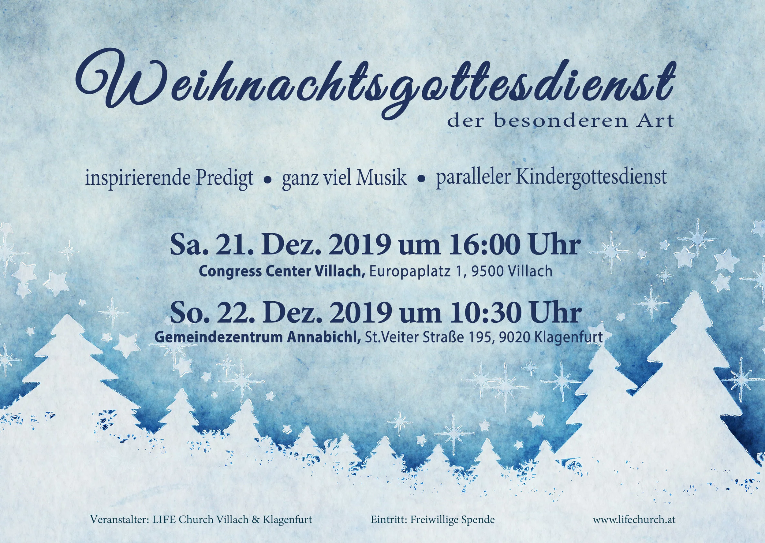 Weihnachtsgottesdienst Draft