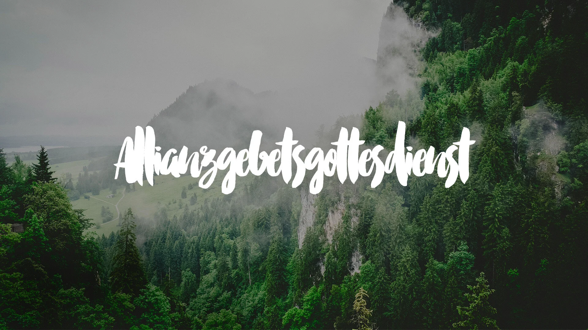 Allianzgebetsgottestdienst