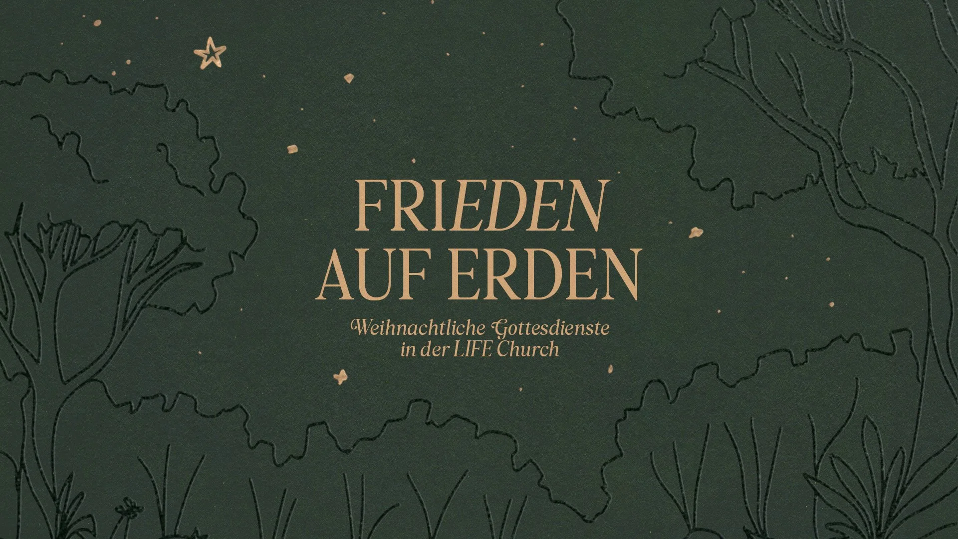 FriEDEN auf Erden - Gottesdienst