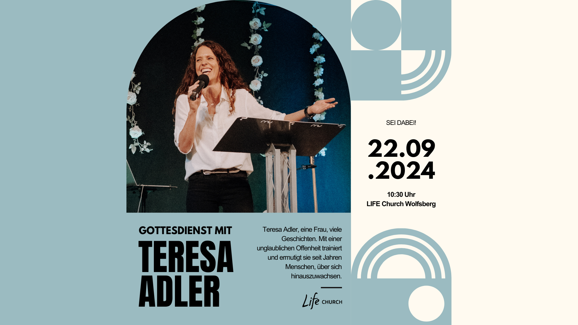 Gottesdienst mit Teresa Adler