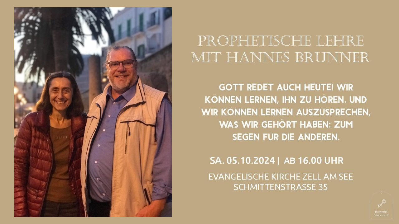 PROPHETISCHER LEHRABEND mit Hannes Brunner