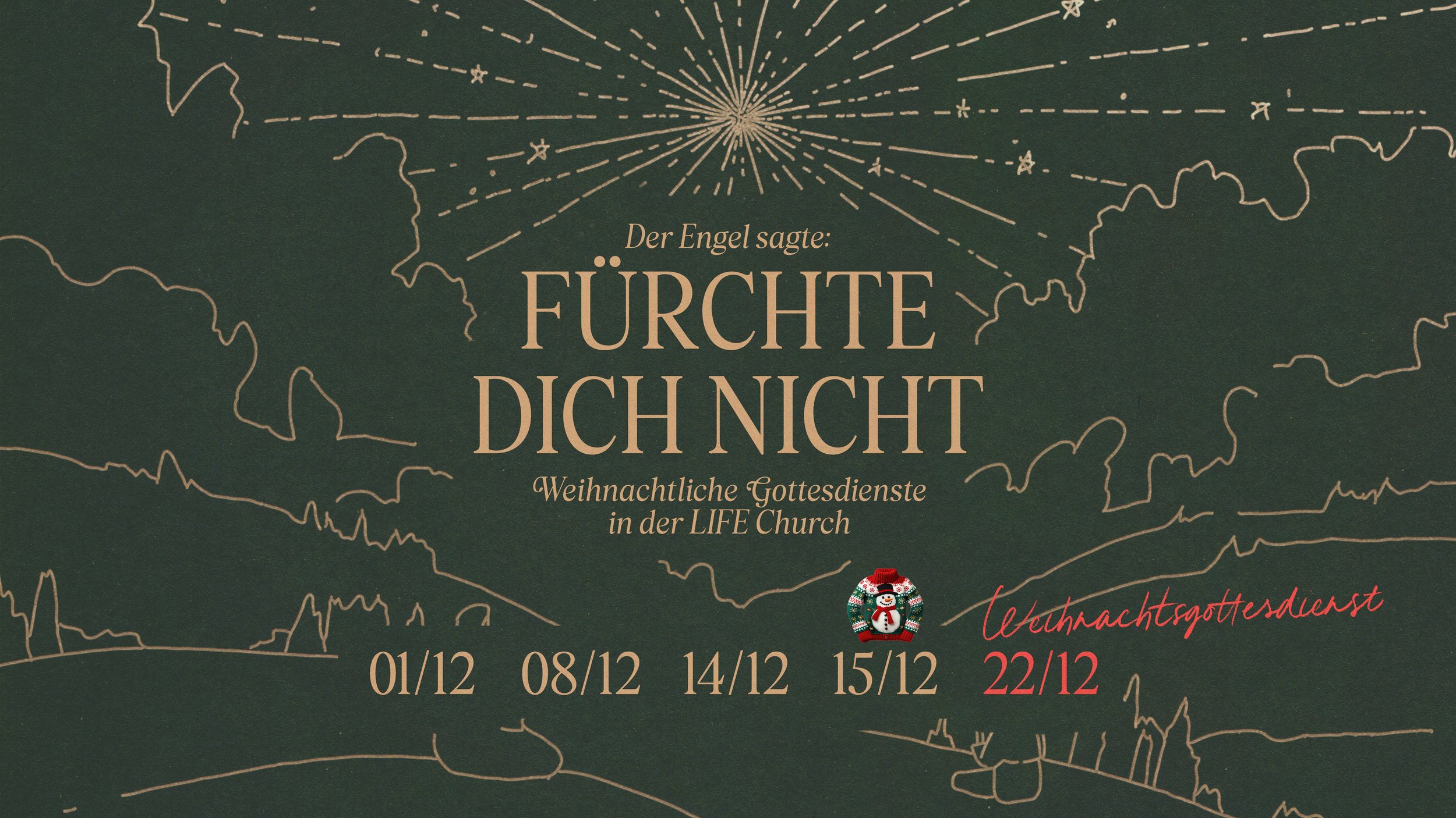 GNADE - Weihnachtlicher Gottesdienst