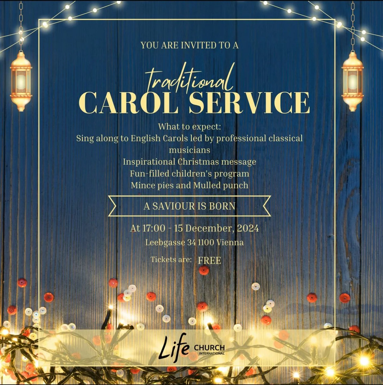 Traditional English Carol Service 