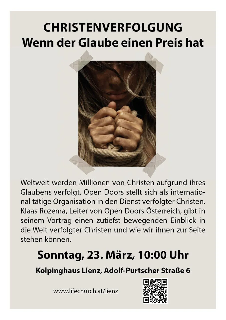 Gottesdienst:  Wenn der Glaube einen Preis hat