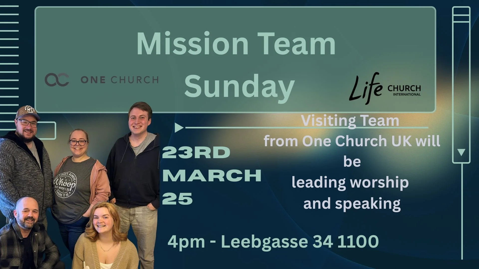 Sunday Service Mission Team from One Church UK