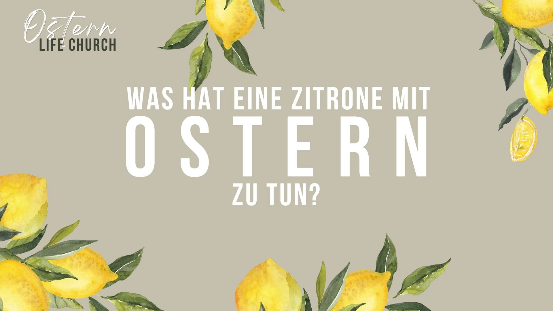 Gottesdienst - Osterzeit