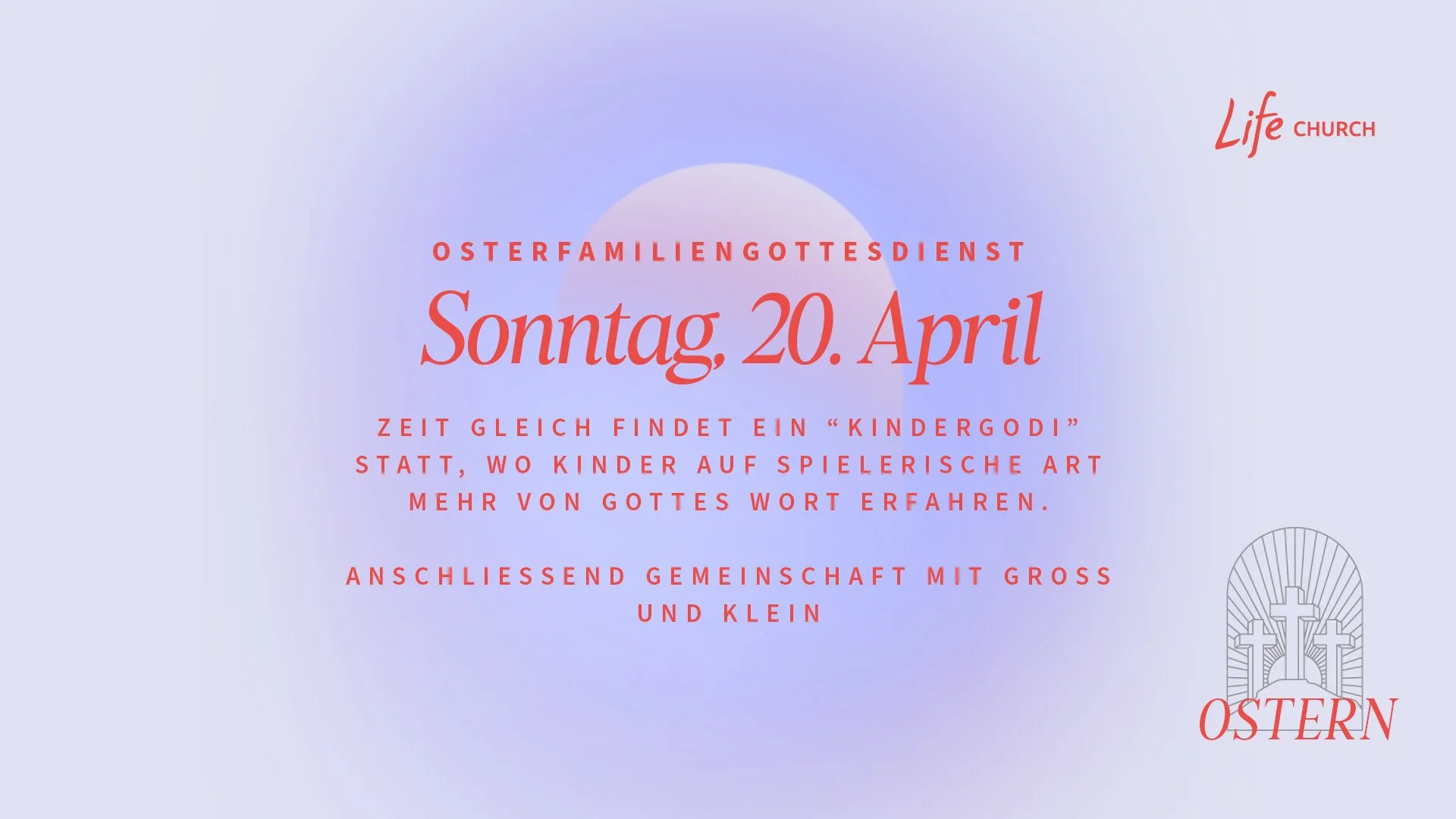 Oster Familien "CELEBRATION" (Gottesdienst) 15:00 Uhr in Zell am See Schmittenstraße 35