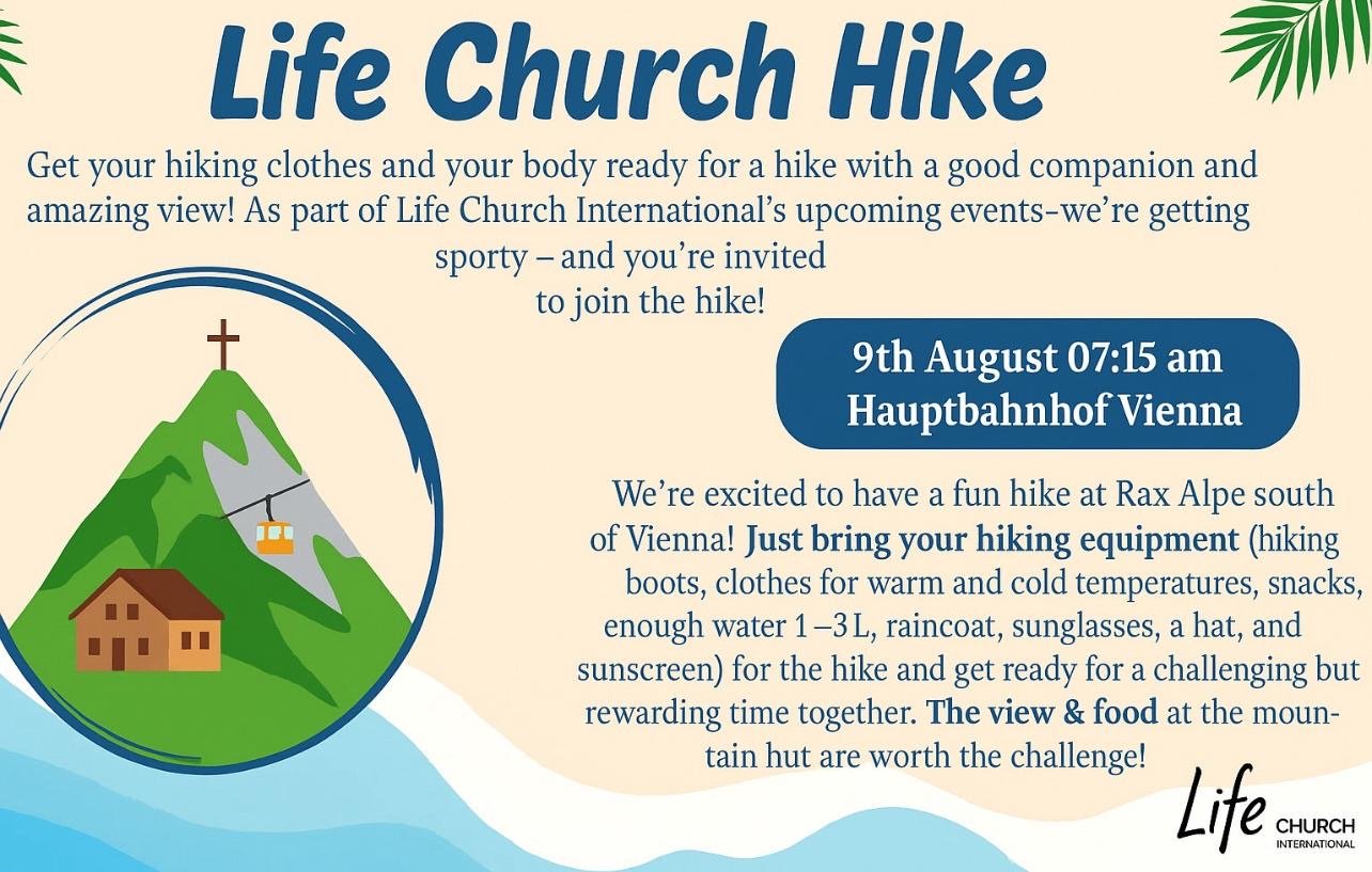 Hiking Day (message in for details)