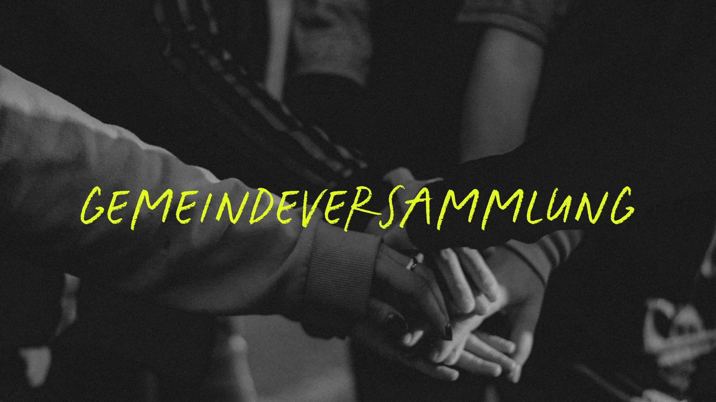 Gemeindeversammlung