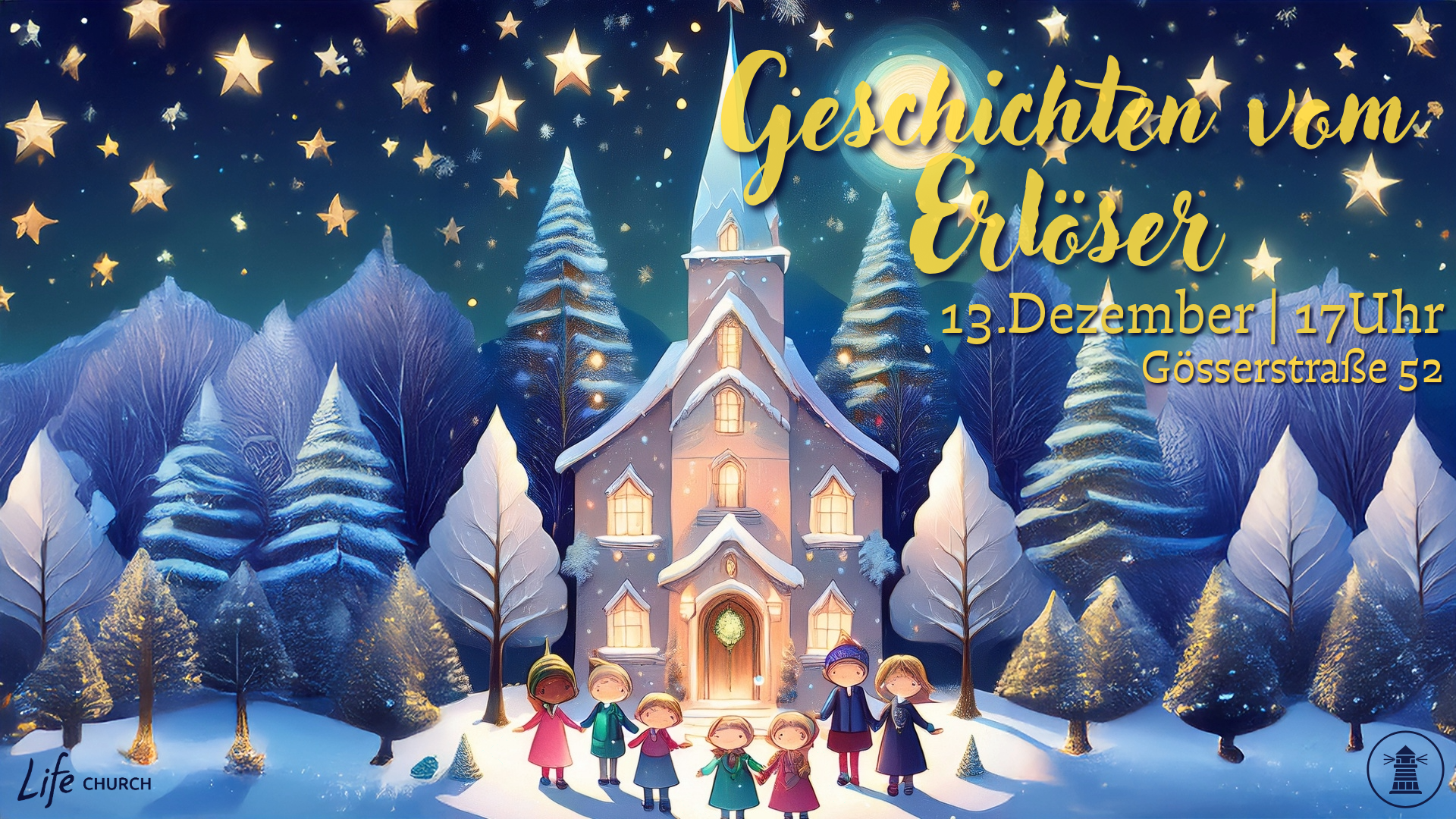 Kindermusical "Geschichten vom Erlöser"- 13. Dezember  17 Uhr