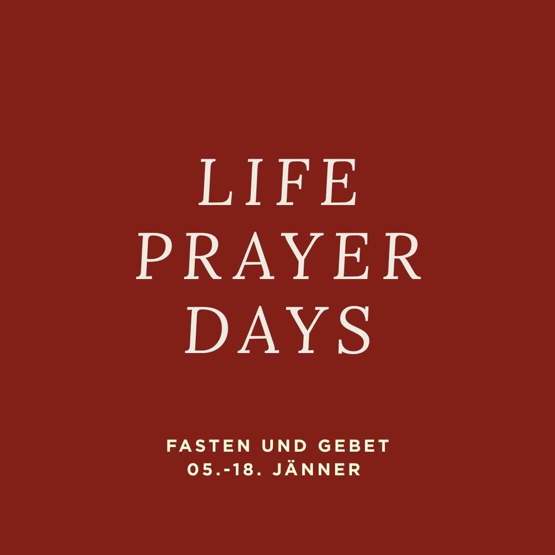 Wie jedes Jahr, starten wir mit Fasten &amp; Gebet in das neue Jahr. 🤲 

Wir m&ouml;chten diese zwei Wochen nutzen und uns nach Gott und sein Wirken in diesem Jahr ausstrecken. Neben dem Gebet m&ouml;chten wir auch gemeinsam fasten. 😌

Nat&uuml;rli