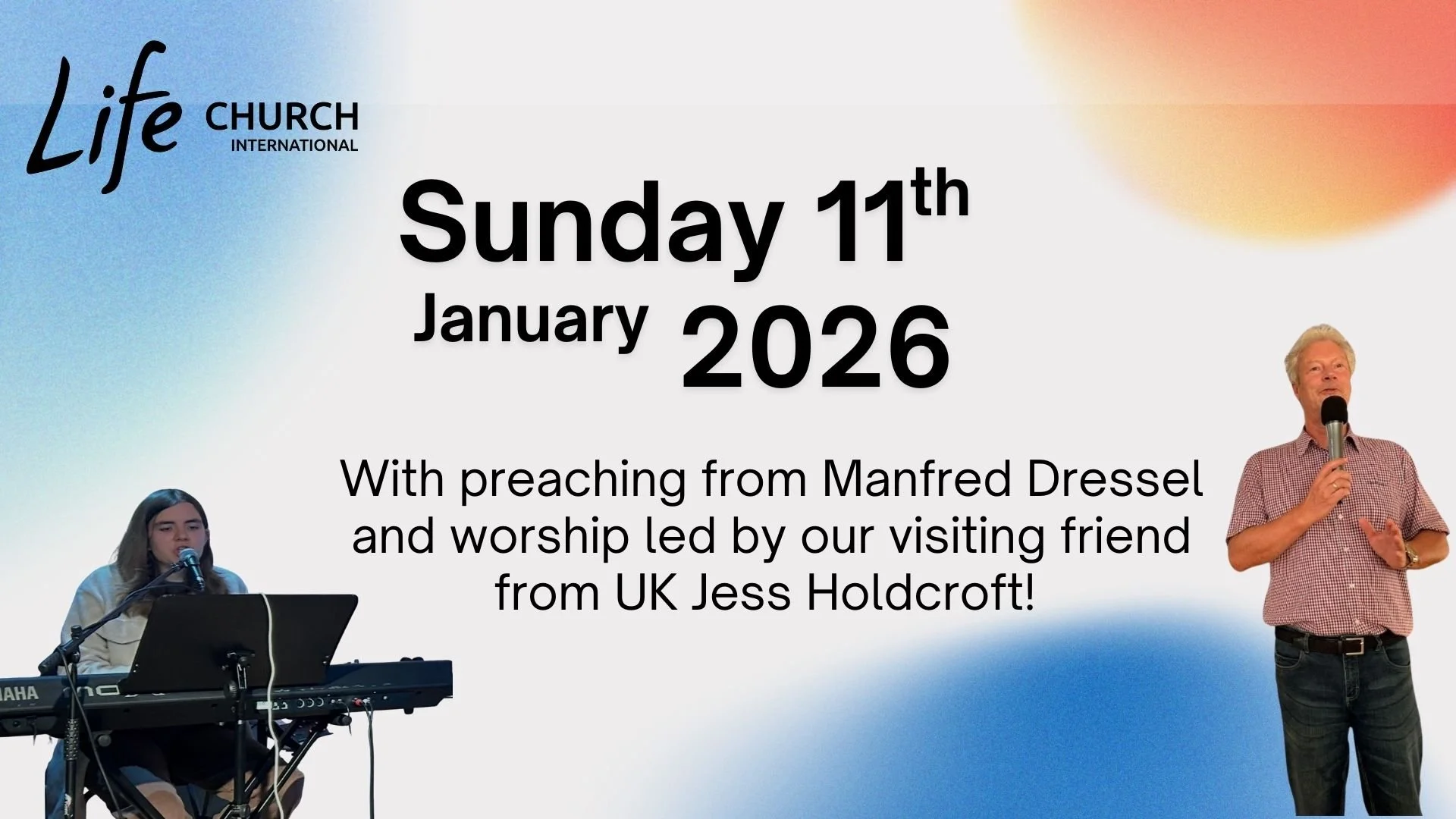 Sunday Service with Guest Worship Leader Jess Holdcroft UK 