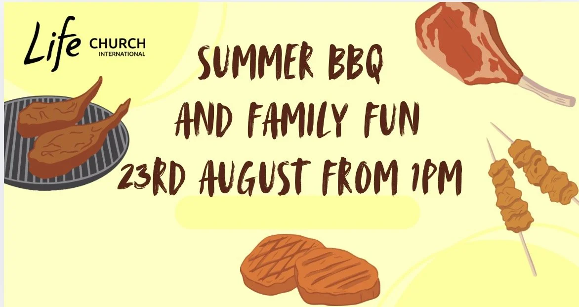 BBQ (email international@lifechurch.at for venue) 