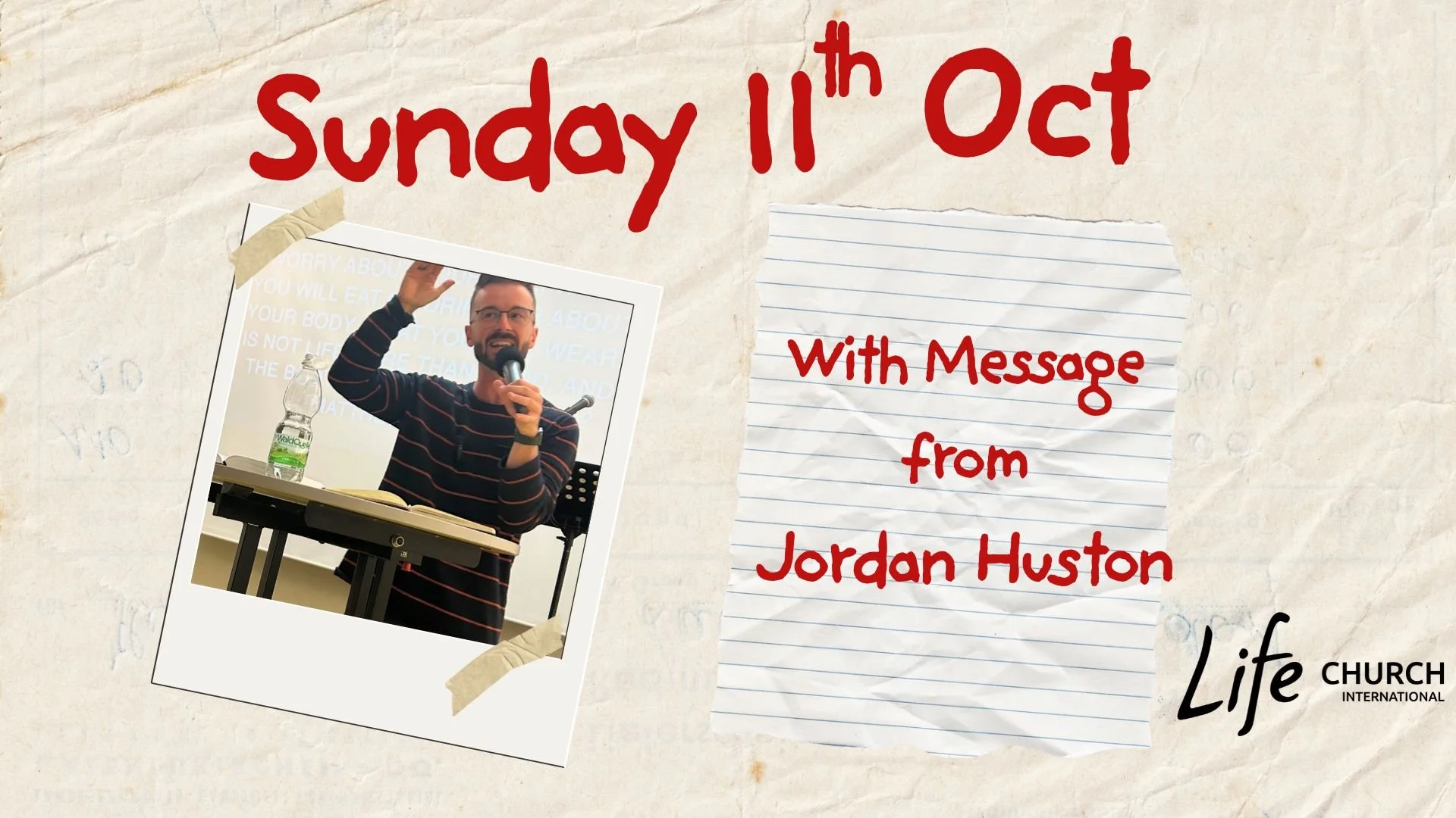 Sunday Service with Jordan Huston 