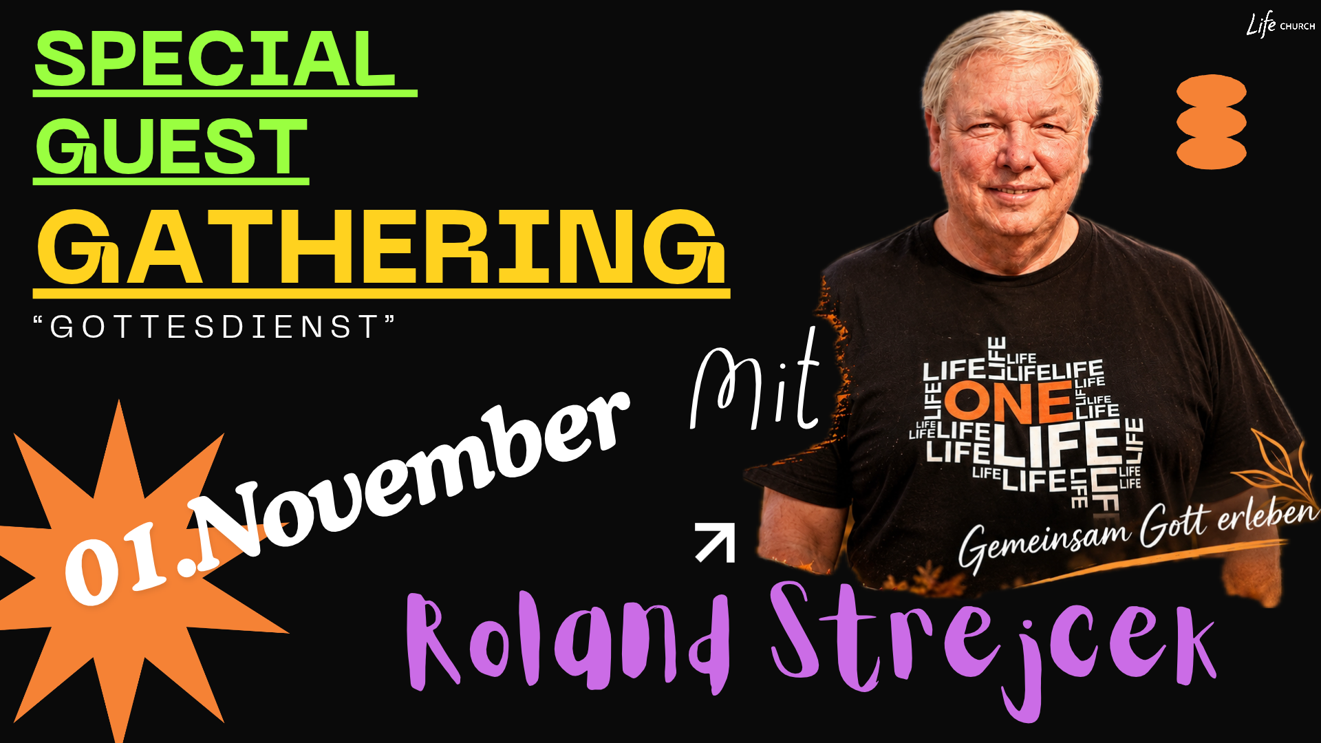Special Gathering mit Roland Verwalter