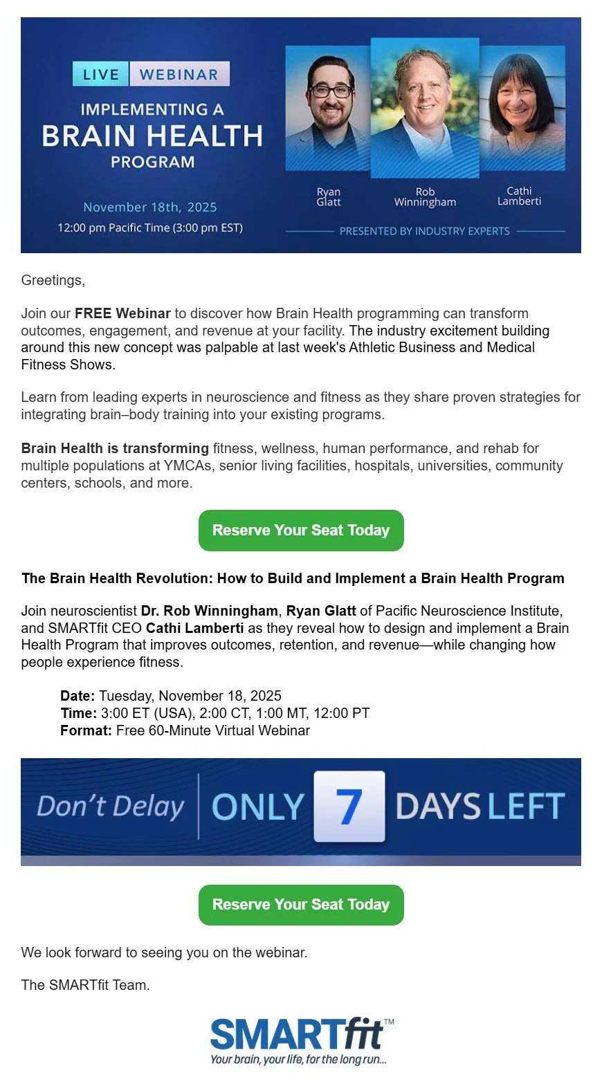 Email - Webinar Invite