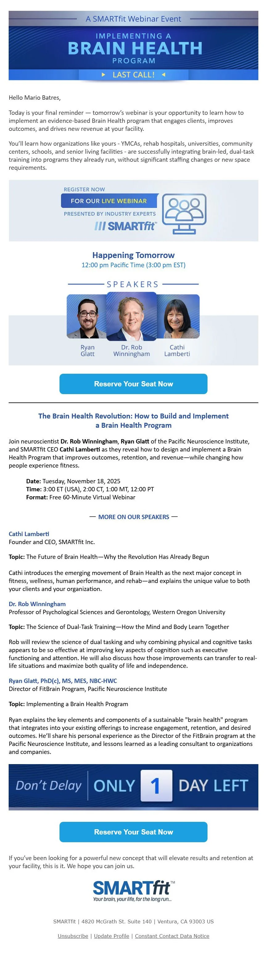 EMAIL - Webinar Invite 2