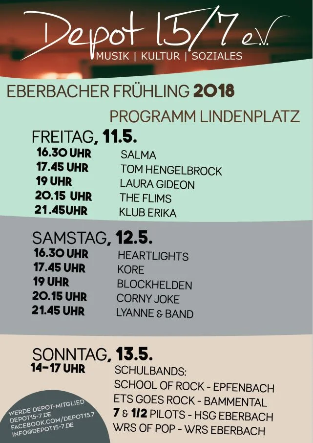 Eberbacher Frühling 2018