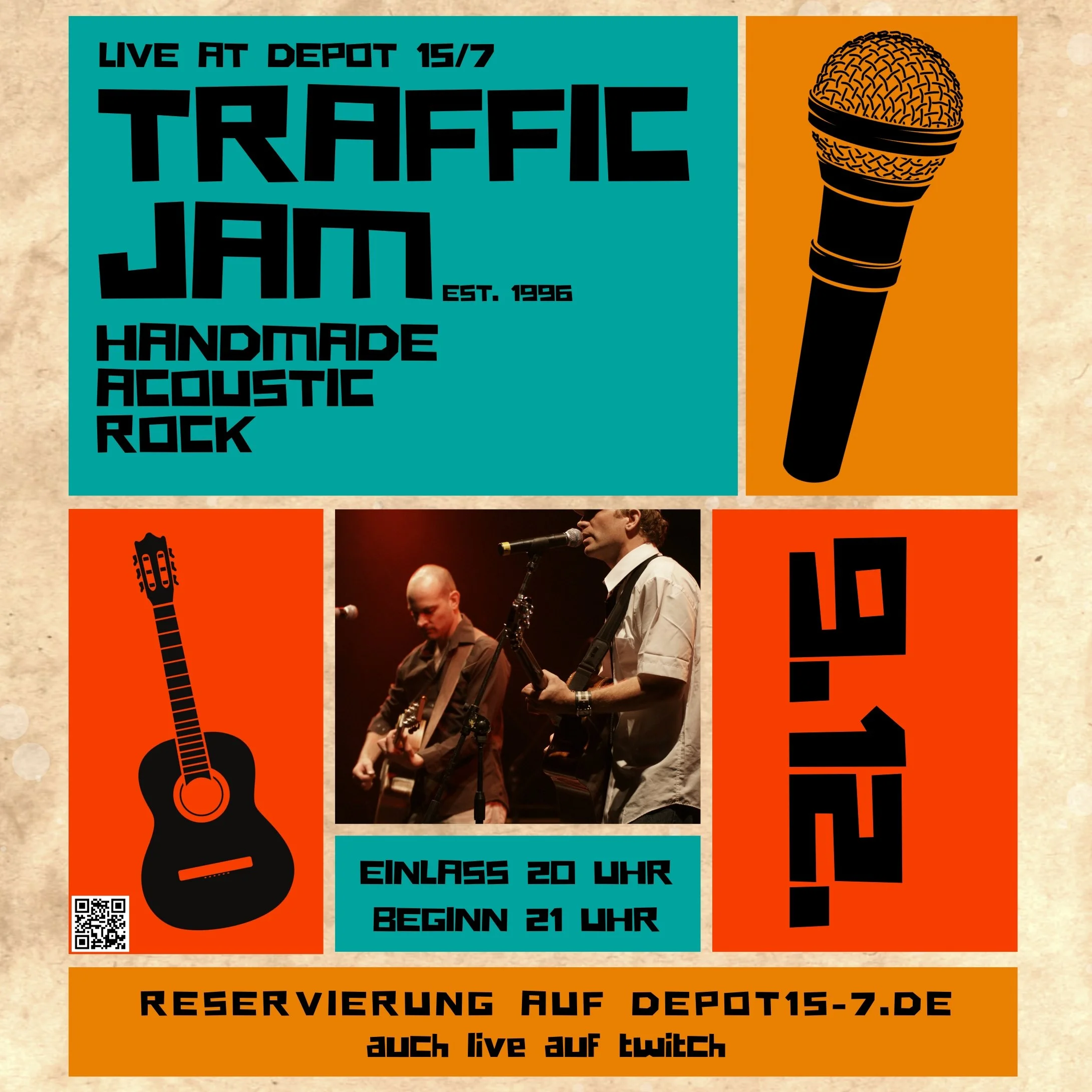 TRAFFIC JAM | LIVE | handmade acoustic rock