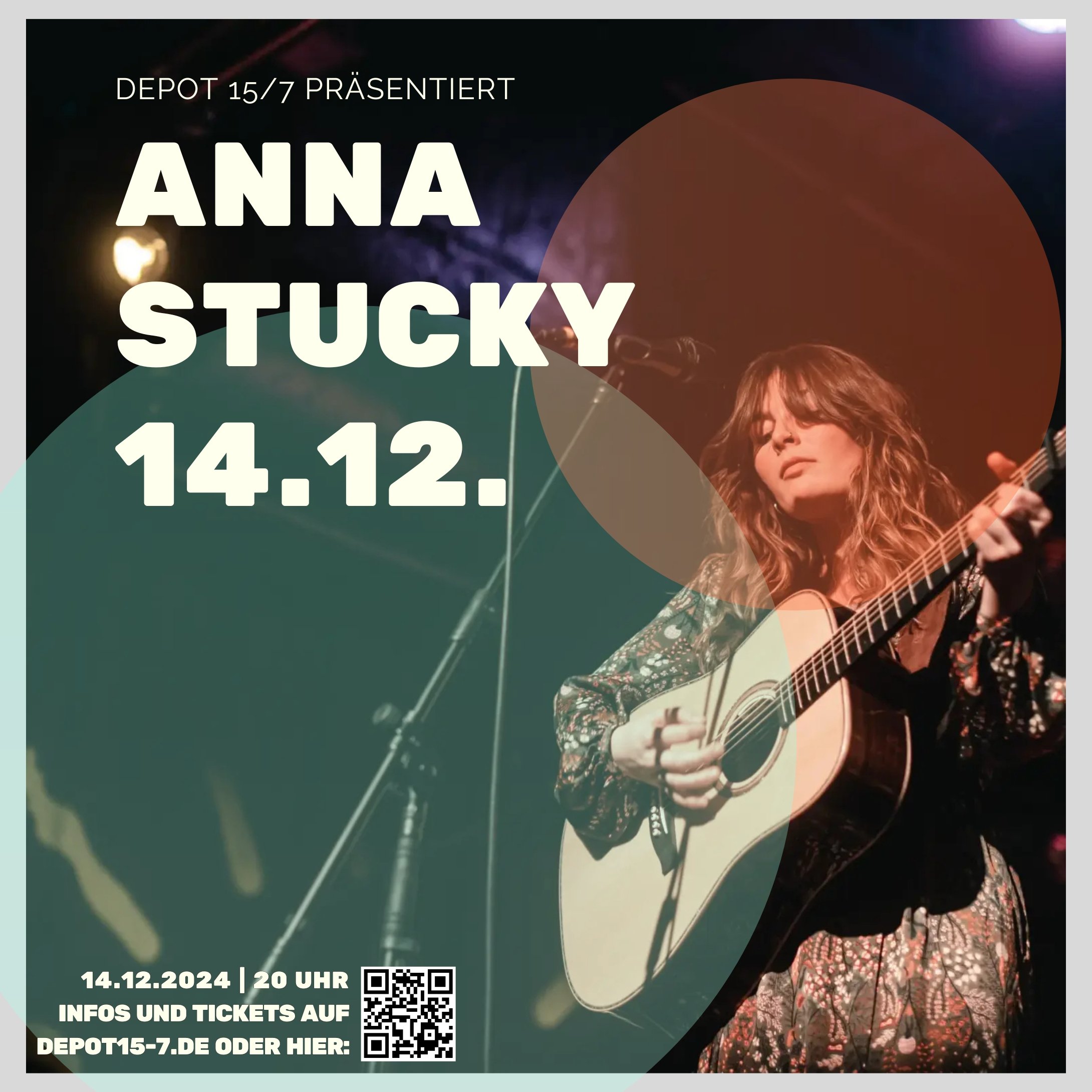 ANNA STUCKY | SINGER SONGWRITER | DEPOT 15/7