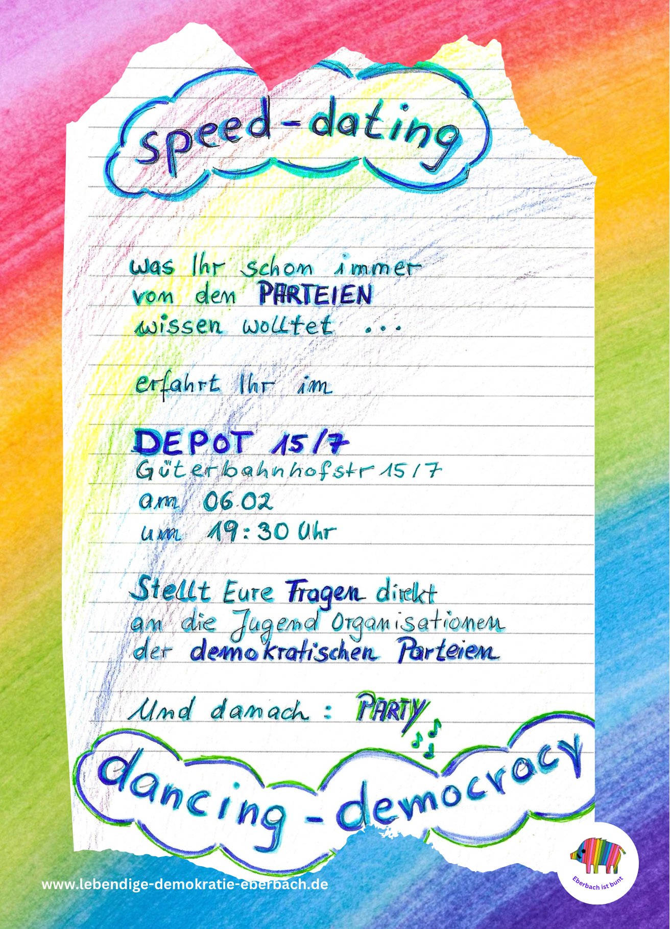 SPEED-DATING | LEBENDIGE DEMOKRATIE EBERBACH