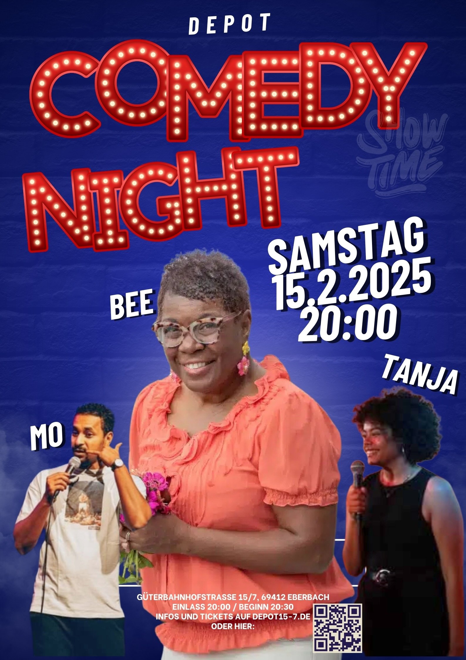 COMEDY NIGHT | LIVE | ANNABELLE 'BEE' BAUMANN + TANJA + MO | DEPOT 15/7
