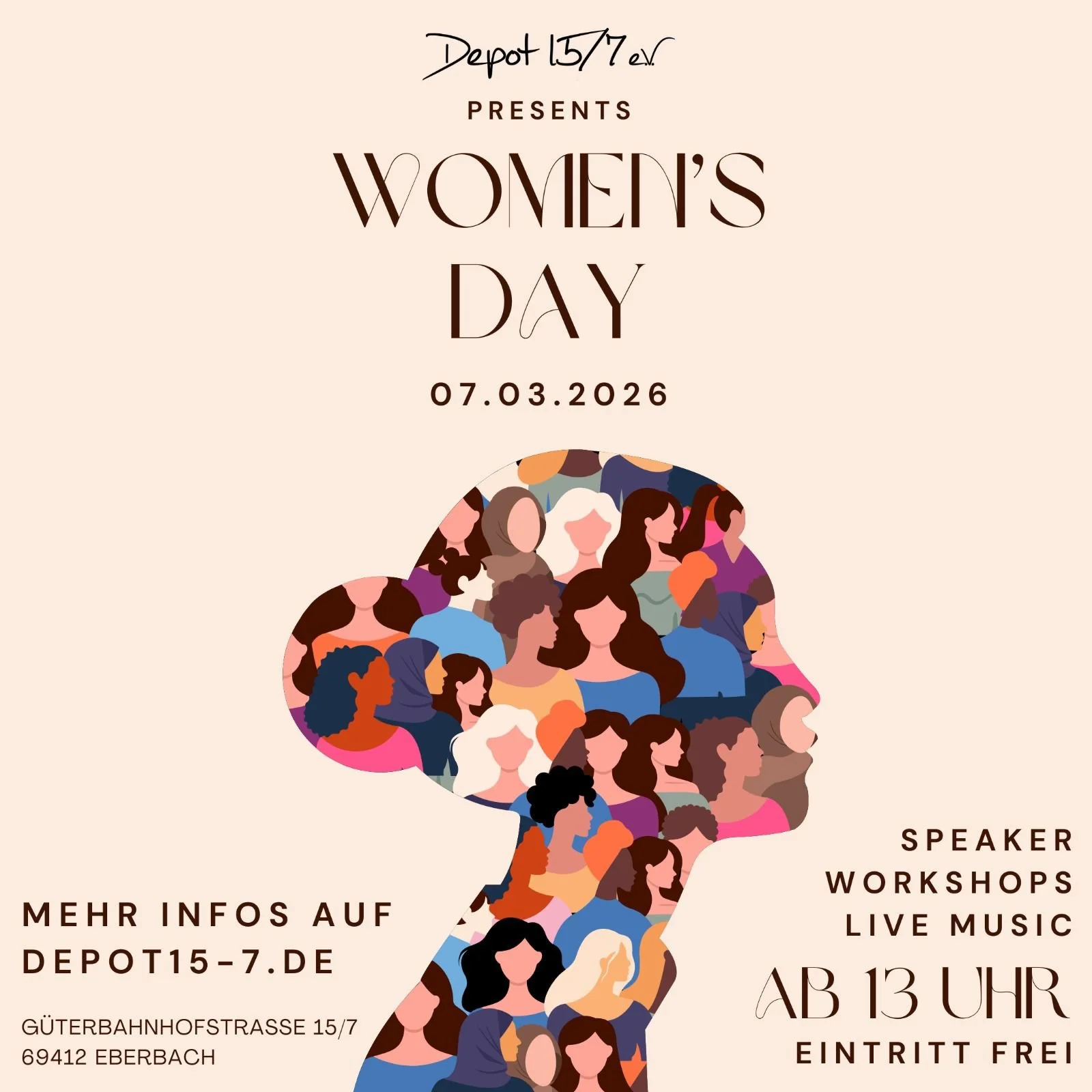 Women's Day | DEPOT 15/7