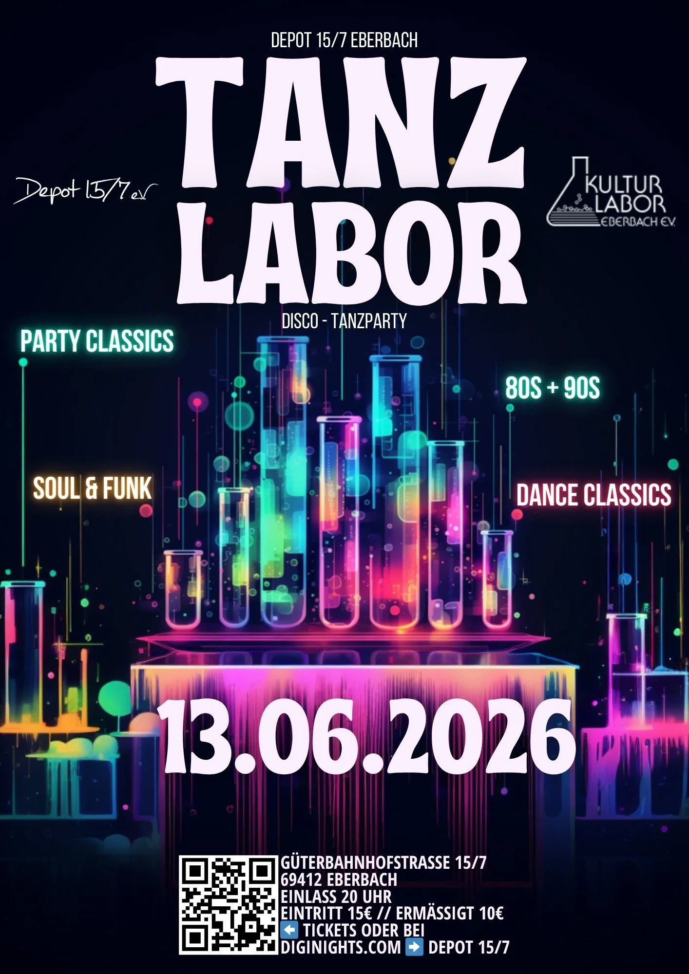 TANZLABOR | DISCO | DEPOT 15/7 + KULTURLABOR