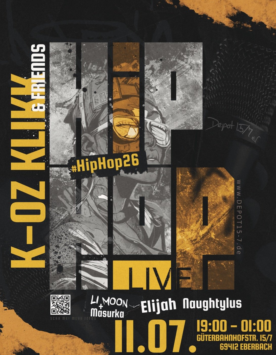 HIP HOP NIGHT | LIVE | DEPOT 15/7