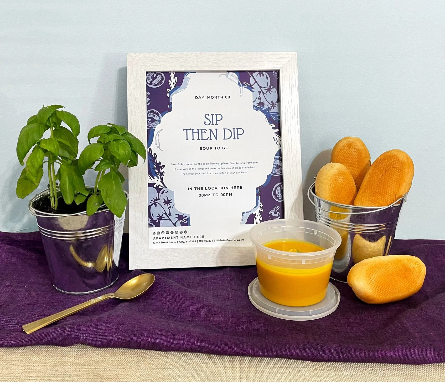 Savory Soup To-Go Bar