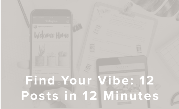 (#135) FIND YOUR VIBE: 6 POSTS IN 6 MINUTES