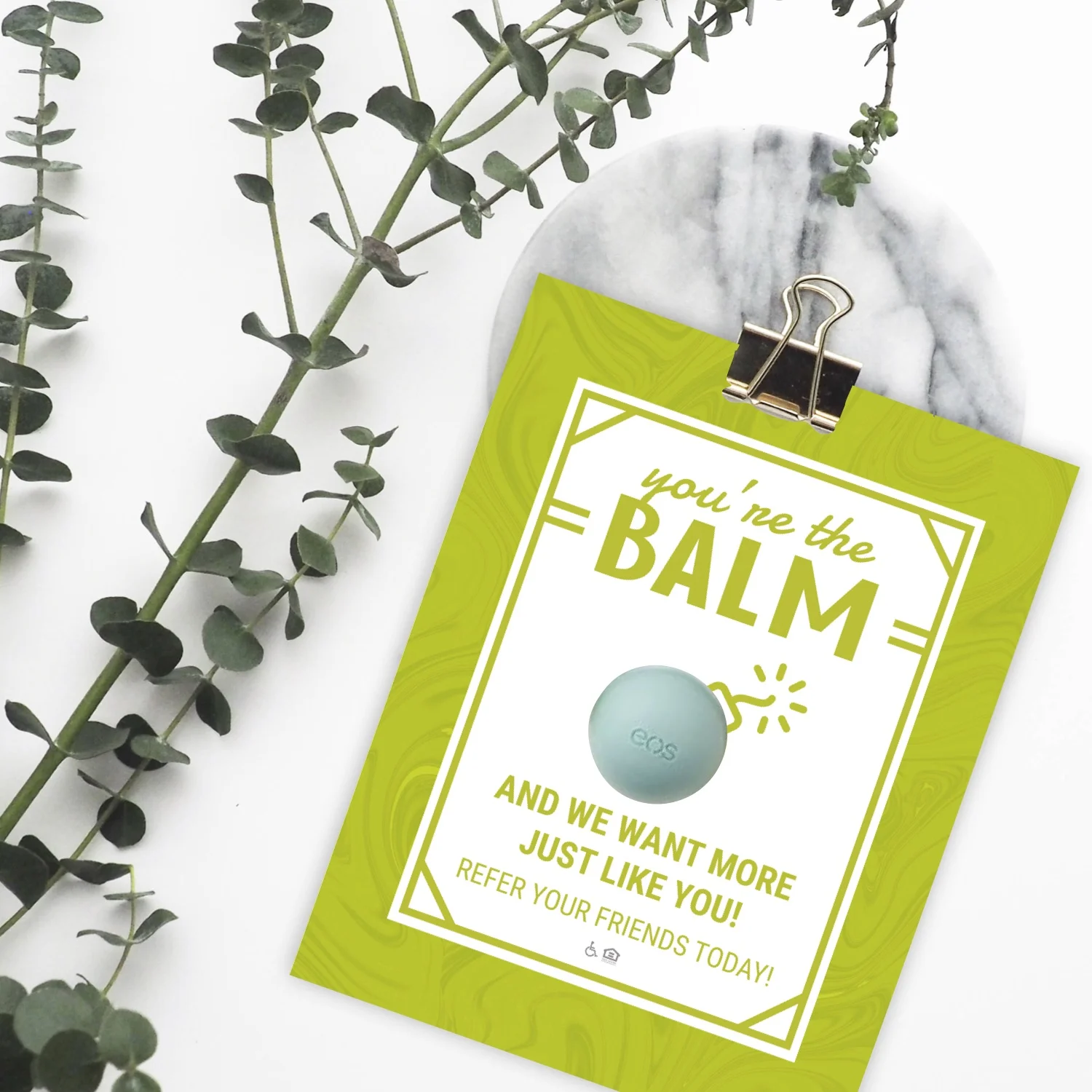 (#209) "YOU'RE THE BALM" REFERRALS 