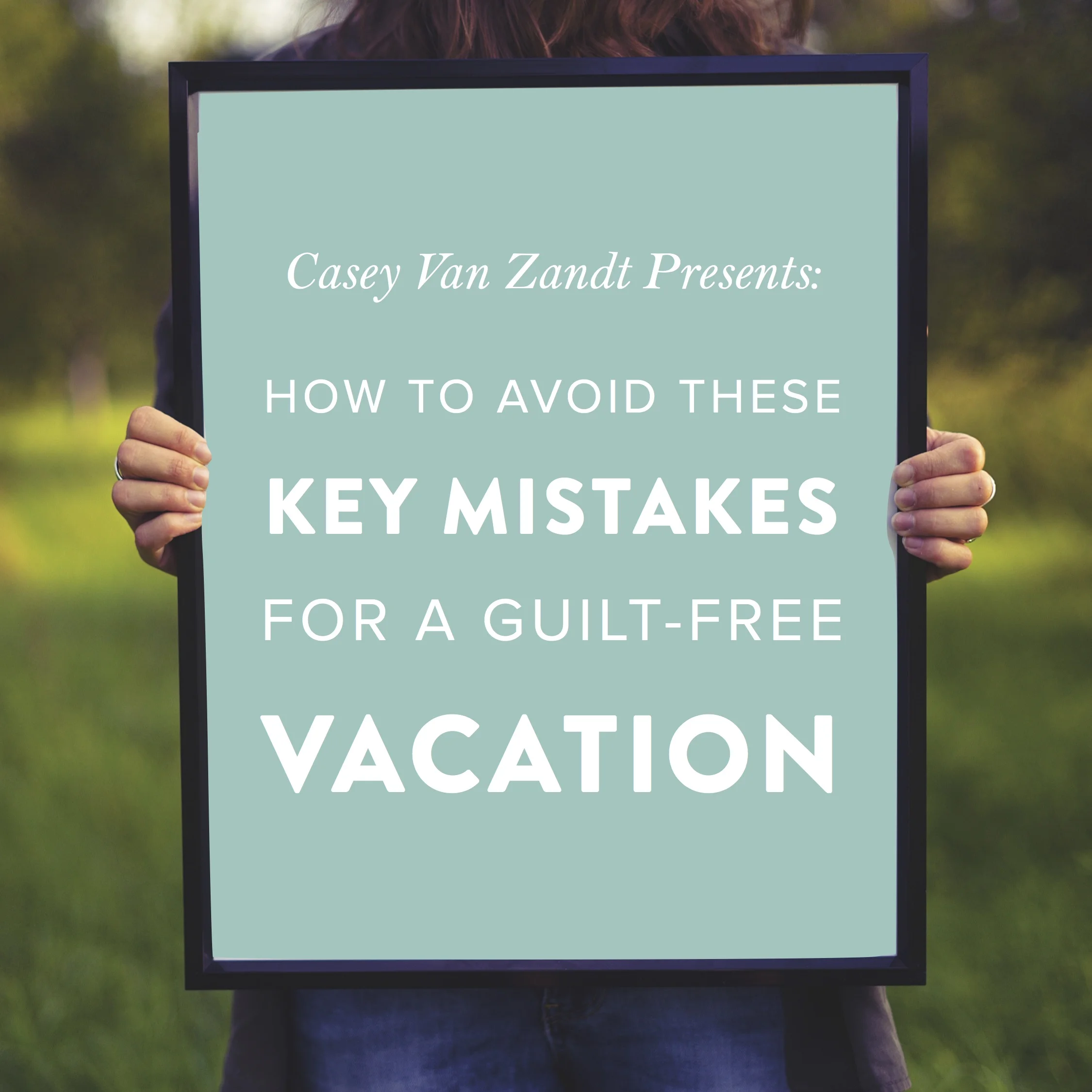 (#399) GUILT-FREE VACATION PART 3