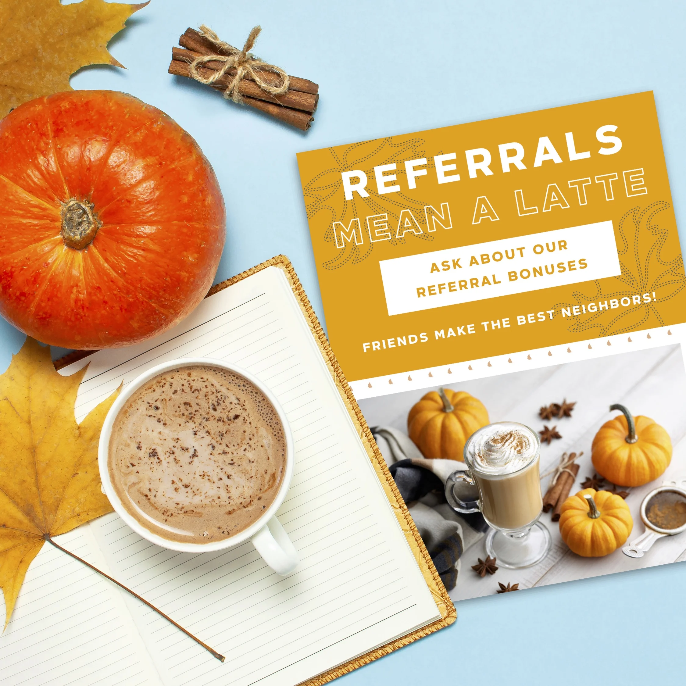 (#466) "THANKS A LATTE" REFERRAL GIFT