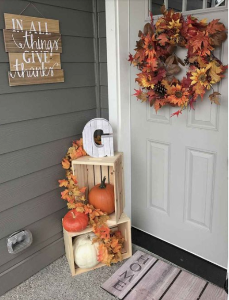 Check out this photo for inspiration! Just add our designs below.