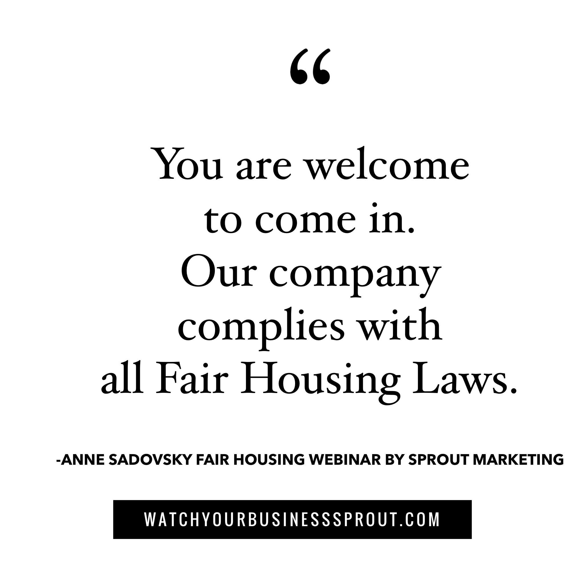 (#515) FAIR HOUSING WITH ANNE SADOVSKY