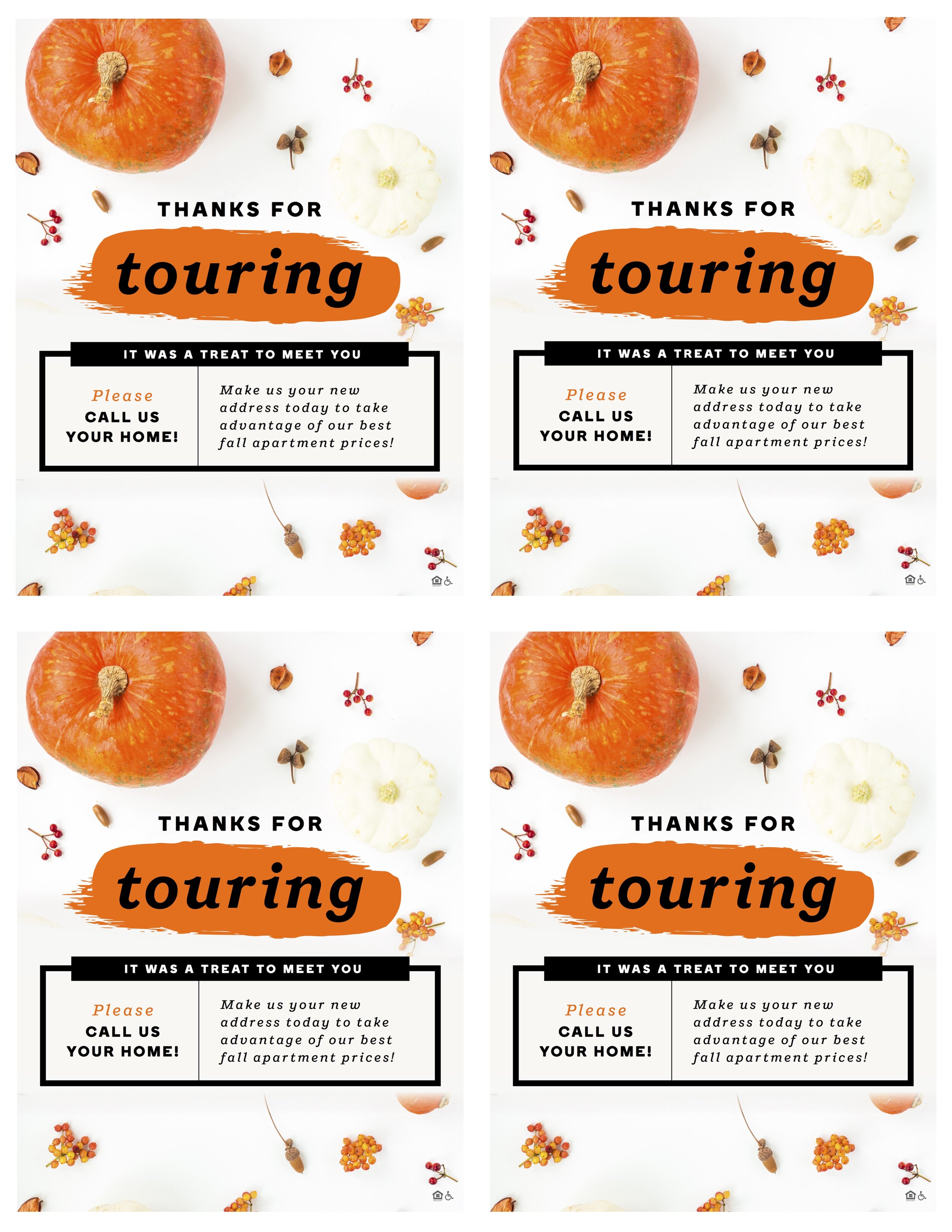 Download these 1/4 page flyers (Make sure to include a business card when using this instant download so your prospect knows who to contact!)