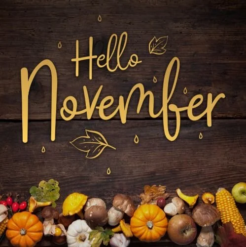 WELCOME NOVEMBER, CALZONE DAY &amp; FOLLOW-UP FRIDAY 