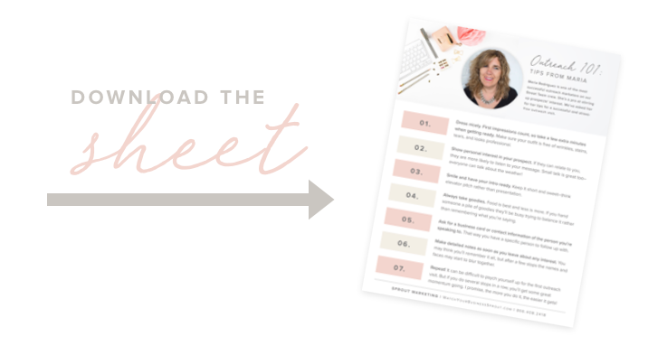 (#133) 7 OUTREACH MARKETING TIPS FROM MARIA