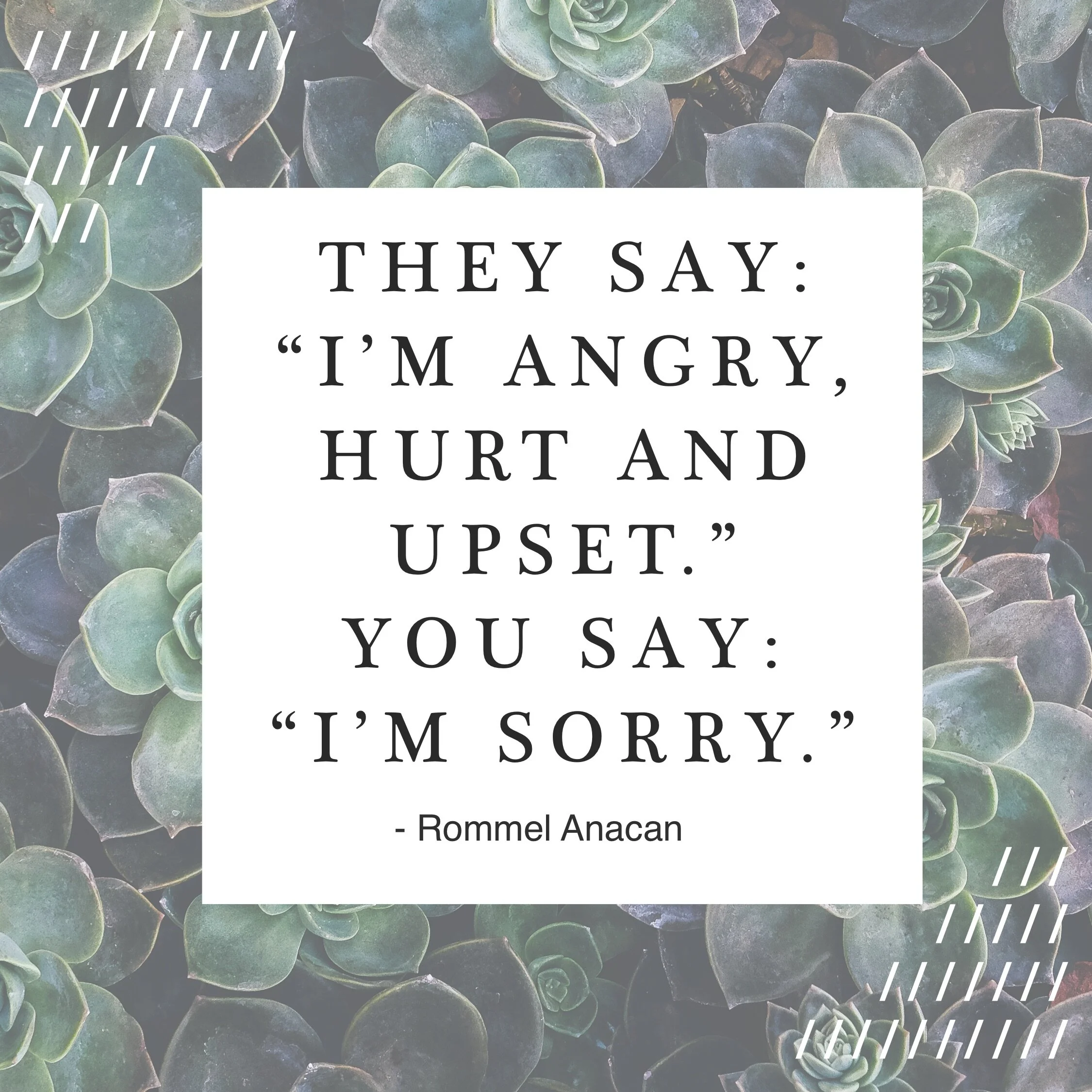 (#644) VIDEO: ROMMEL ANACAN - SAY SORRY EVEN WHEN YOU DON'T WANT TO