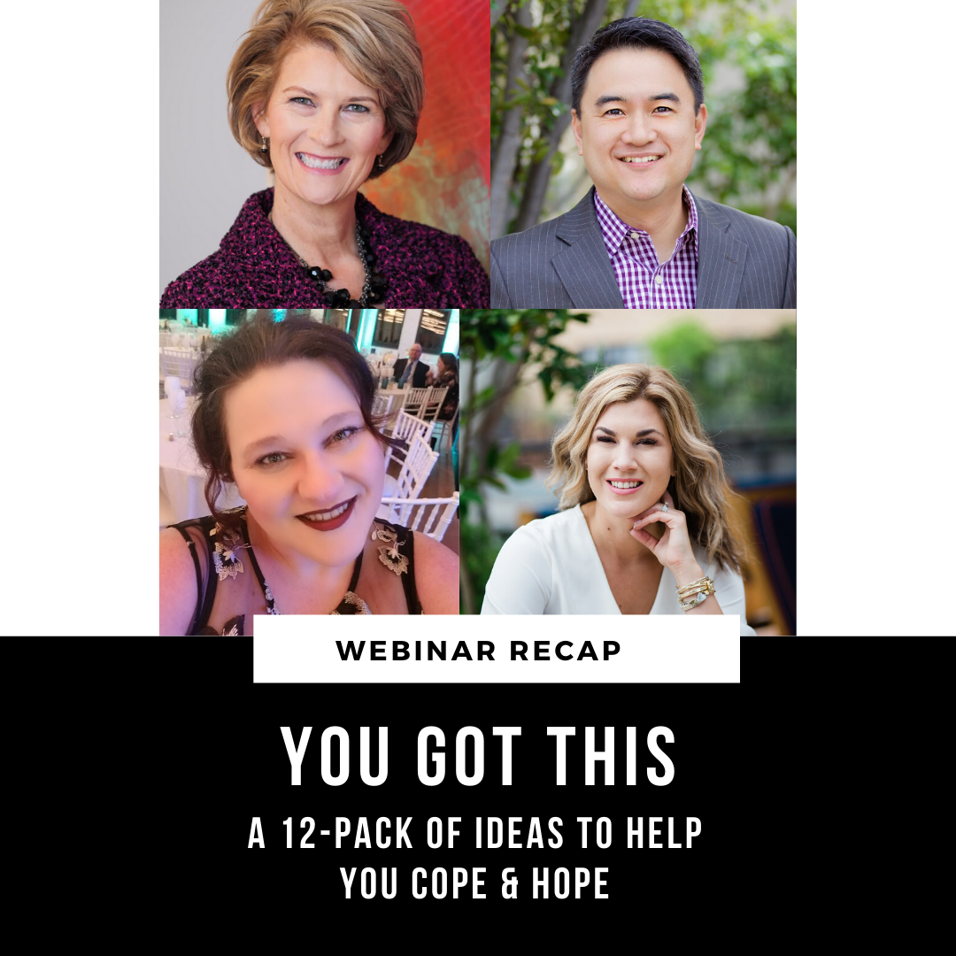 (#651) WEBINAR: A 12-PACK OF IDEAS TO HELP YOU COPE &amp; HOPE