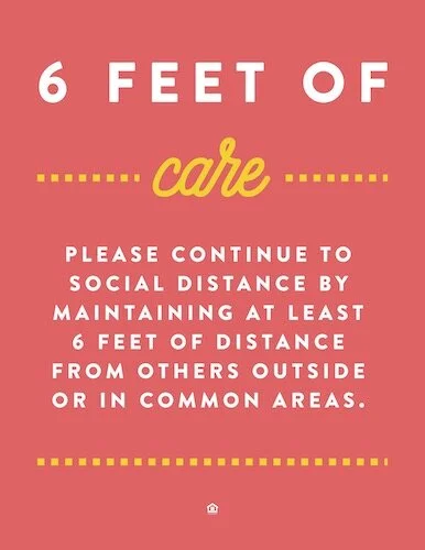 61882-6 Feet of Care Sign.png