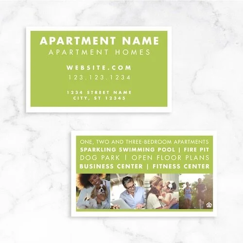 Customizable Business Card: Feature Amenities [BC2-C]
