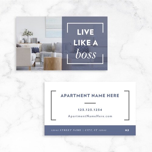 Customizable Business Card: Like A Boss [BC1029-C]