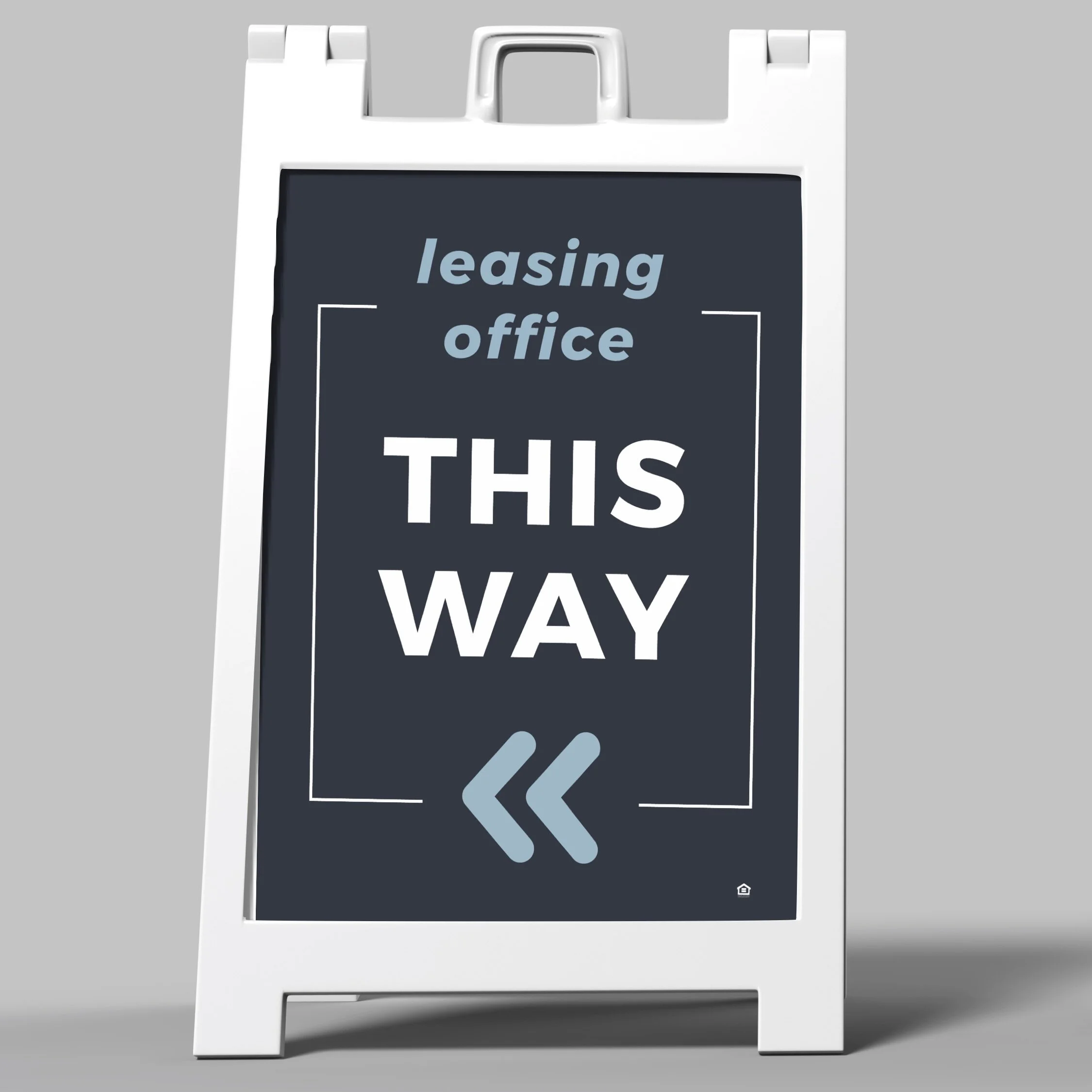 A-Frame Sign: Simple Directional [SH1070]